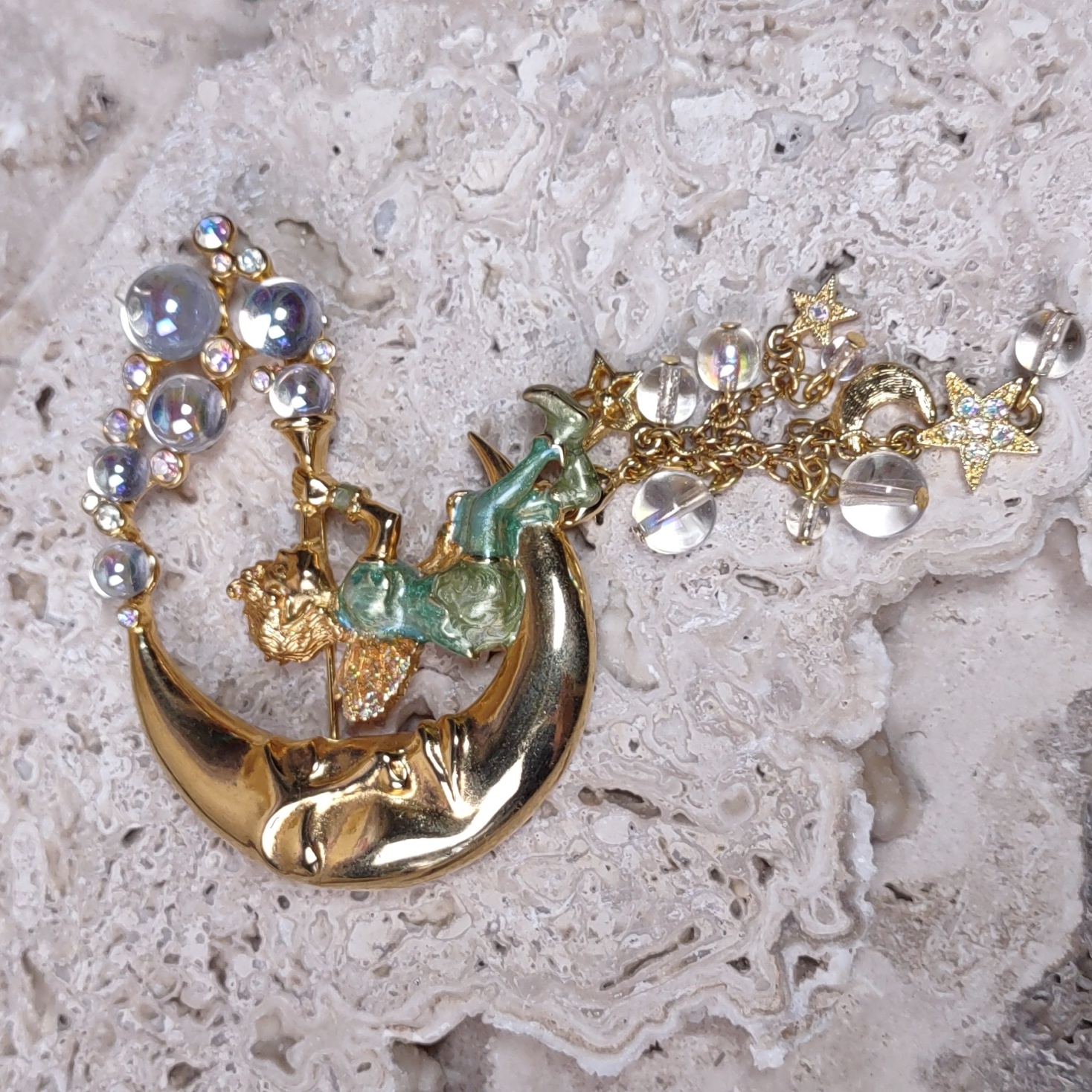 Kirks Folly Pipedream Fairy Brooch 80$